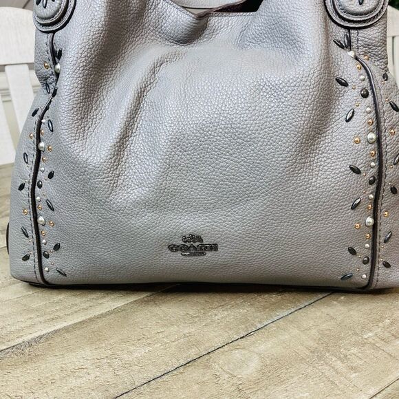 Coach Edie Shoulder Bag 31 With Prairie Rivets - Picture 3 of 10